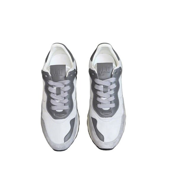 Dunhill Lace-Up Casual Sneakers White/Grey main image 10